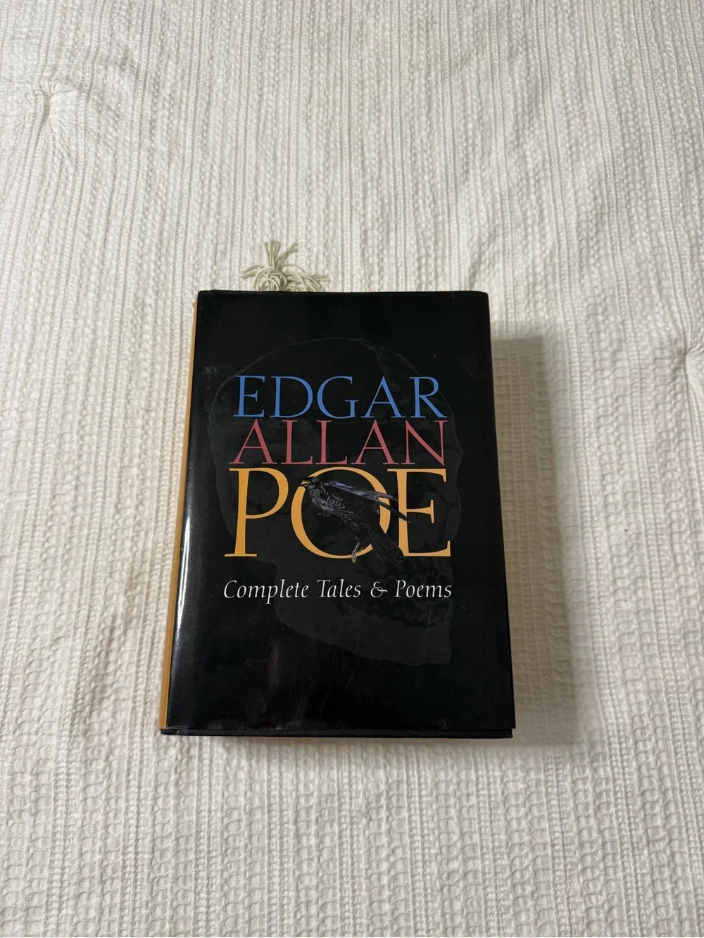 Edgar Allan Poe Complete Tales & Poems Hardcover Book - Black